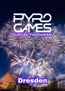 Pyrogames in Deutschland: Ein aufregendes Feuerwerk-Duell, das die Zuschauer mit spektakulären Effekten begeistert.