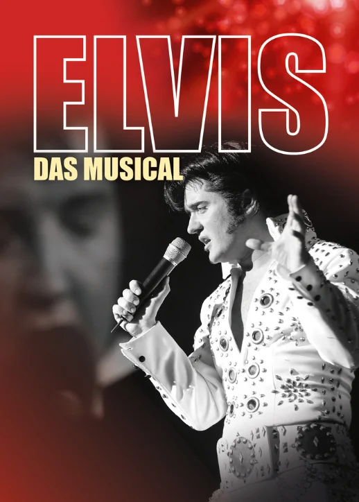 Werbecollage für Elvis das Musical im Estrel Showtheater